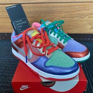 Nike dunk low “sunset pulse” BRAND NEW + GOAT VERIFIED women’s size 8 men’s 6.5